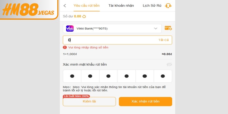 Mỗi tài khoản thường được rút từ 3–5 lần/ngày tùy theo cấp độ